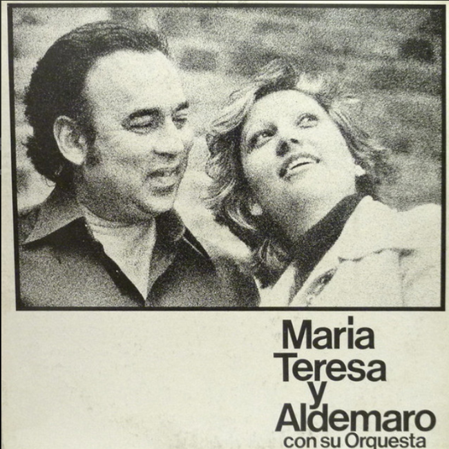 Maria Teresa Y Aldemaro Con Su Orquesta